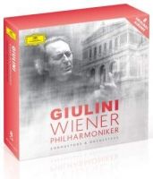 Giulini og Wiener Philharmonikerne.  8 CD